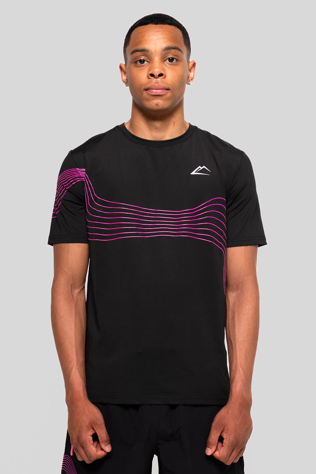 Wave 2.0 T-Shirt - Hyper Pink/Black