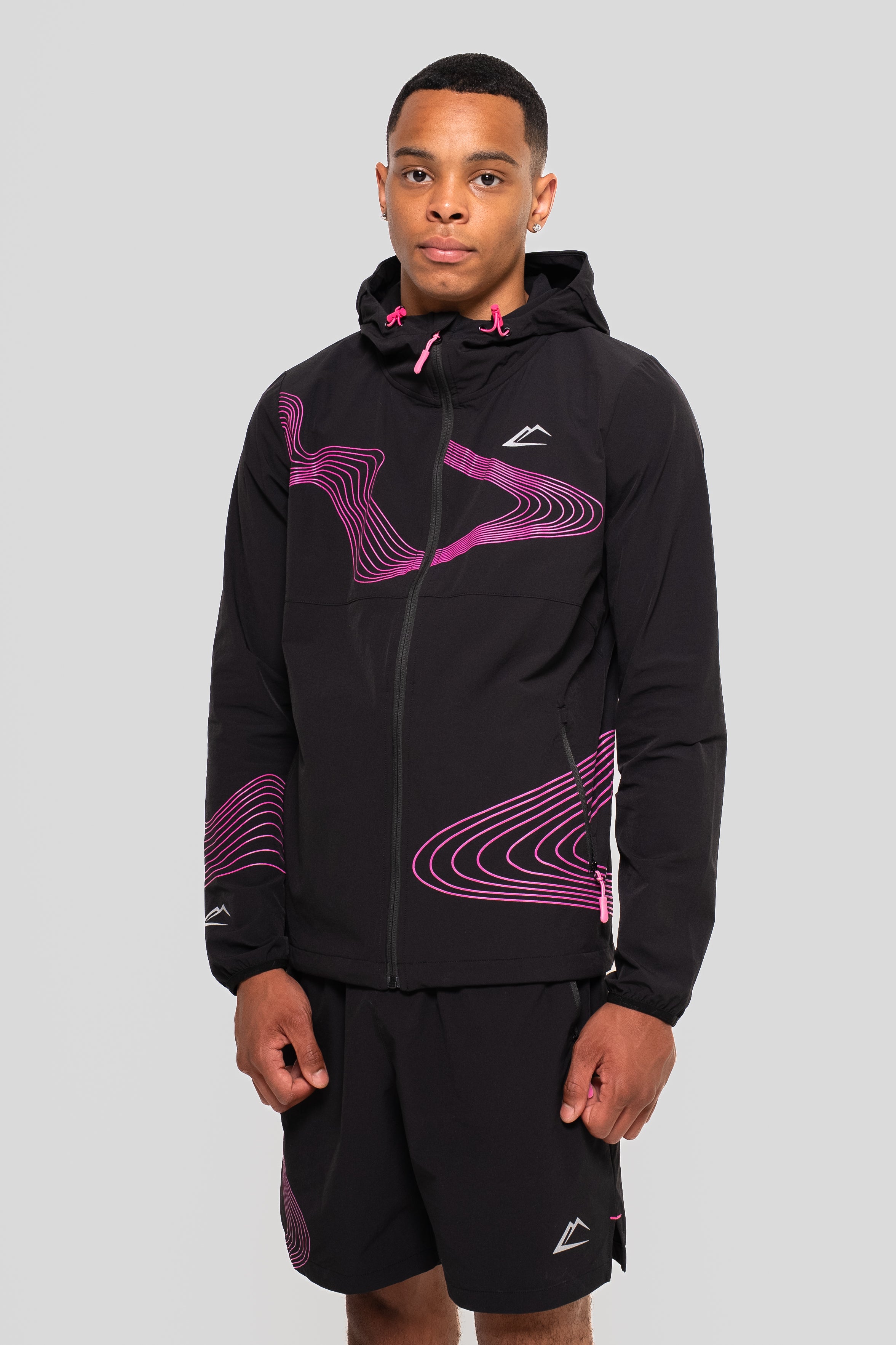 Wave 2.0 Windrunner Set - Hyper Pink/Black