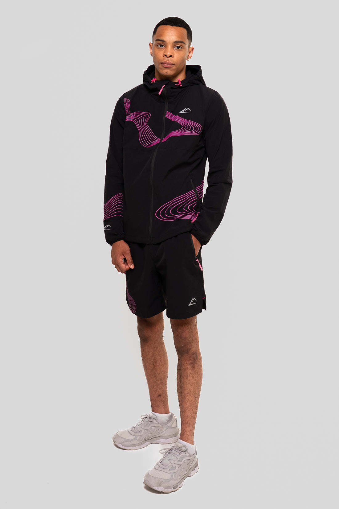 Wave 2.0 Windrunner Set - Hyper Pink/Black