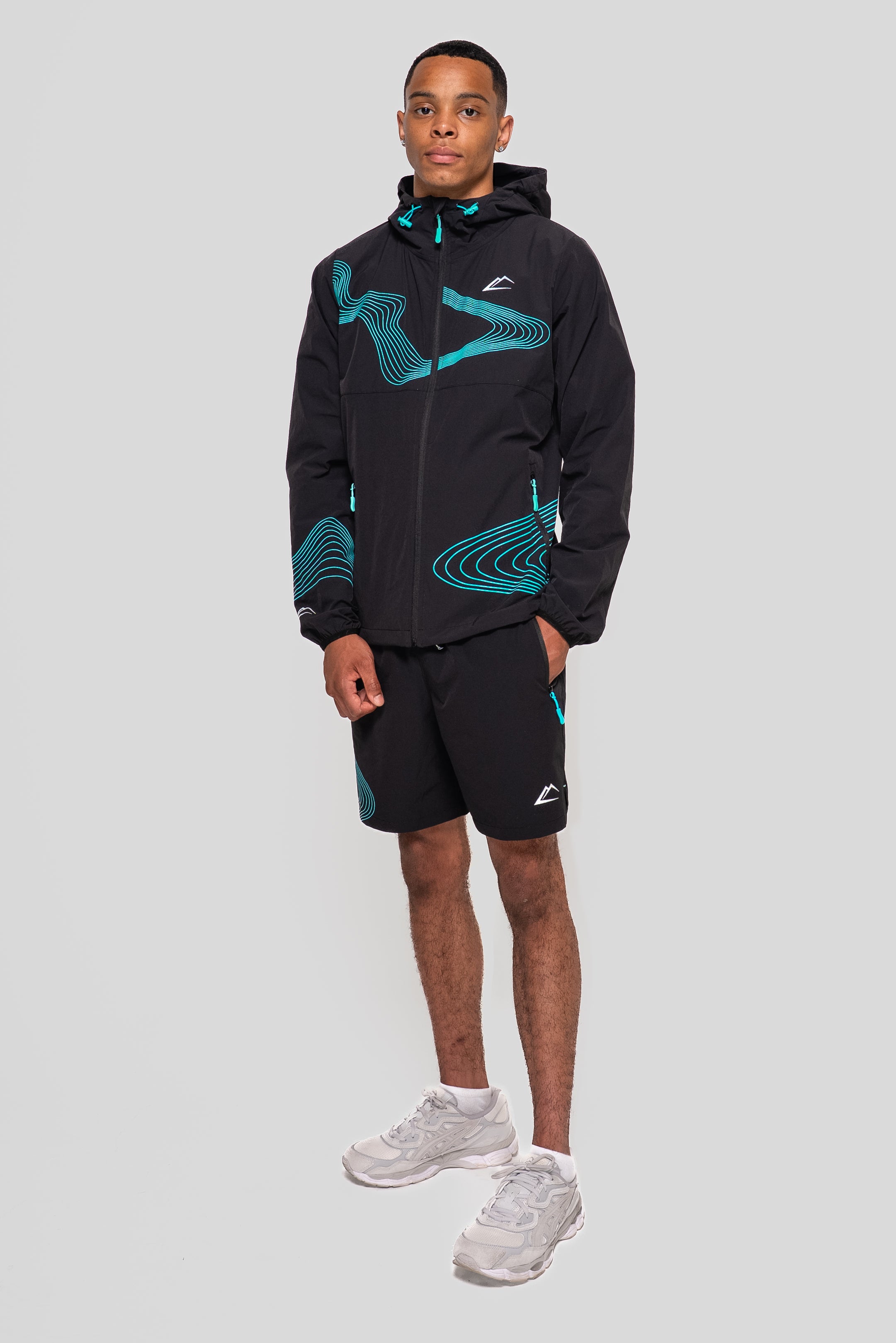 Wave 2.0 Shorts - Turquoise/Black – ActiveLine LTD