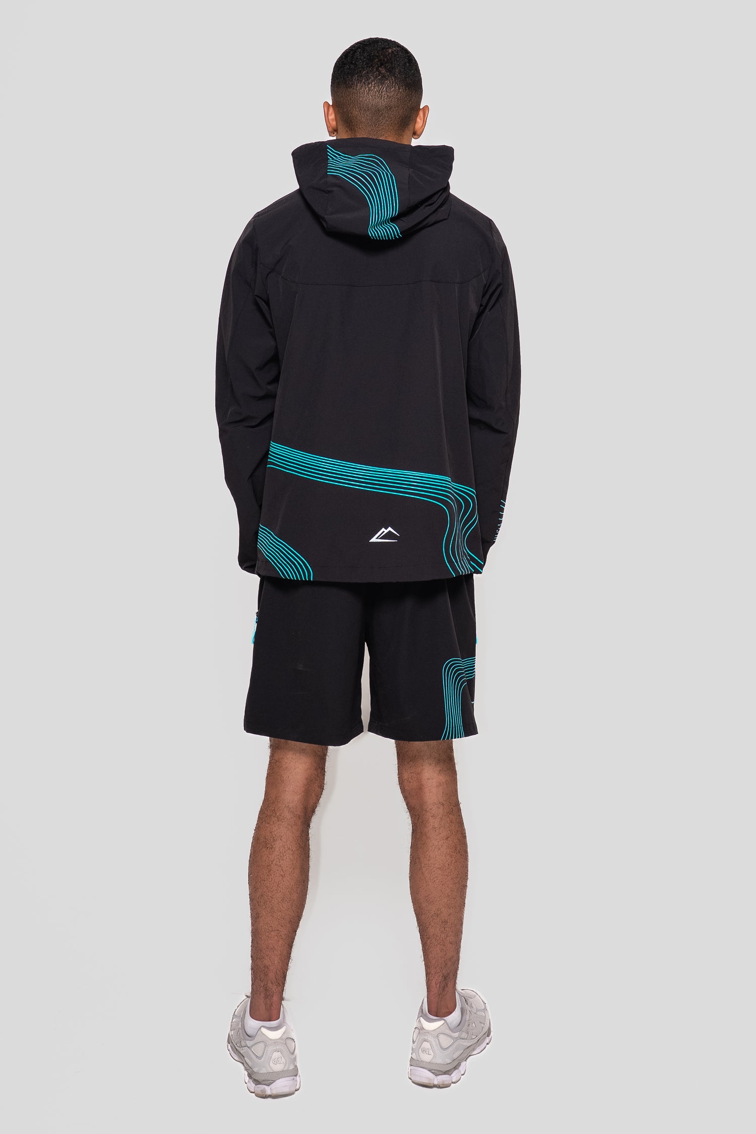 Wave 2.0 Windrunner Set - Turquoise/Black
