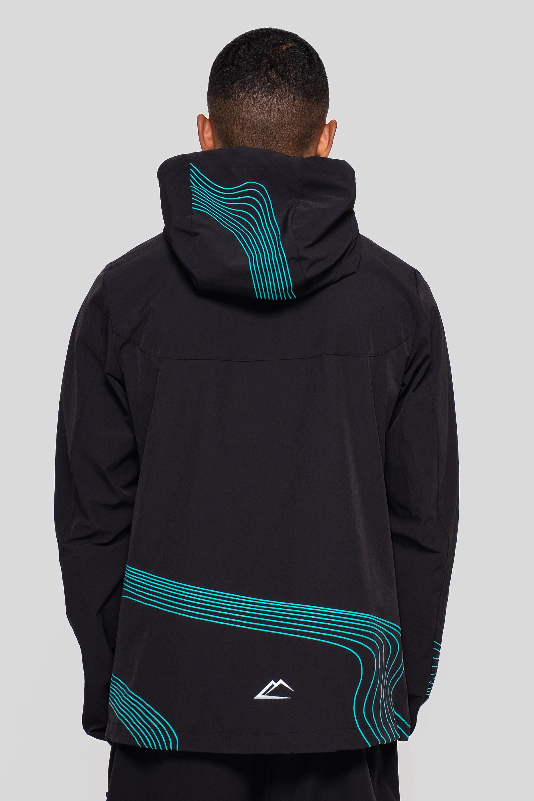 Wave 2.0 Windrunner Set - Turquoise/Black
