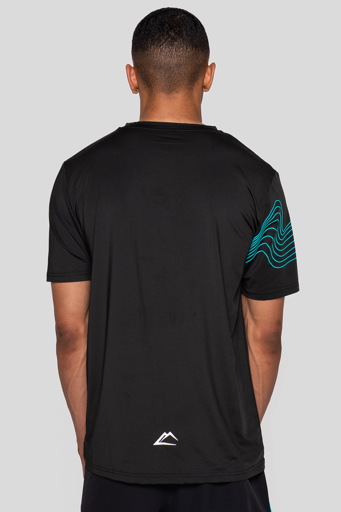 Wave 2.0 T-Shirt - Black/Turquoise