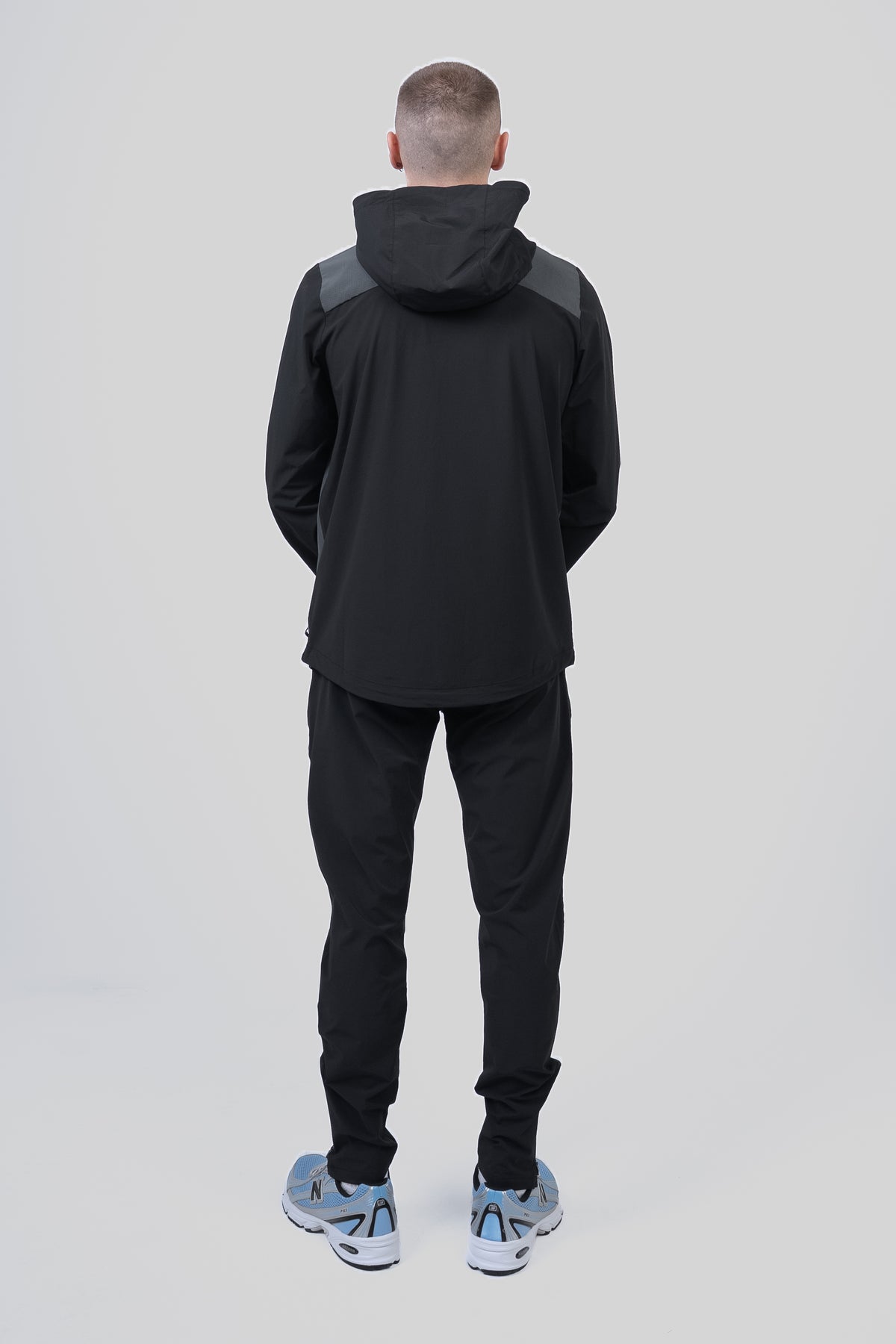 Tempo Tracksuit - Black/Gunmetal Grey