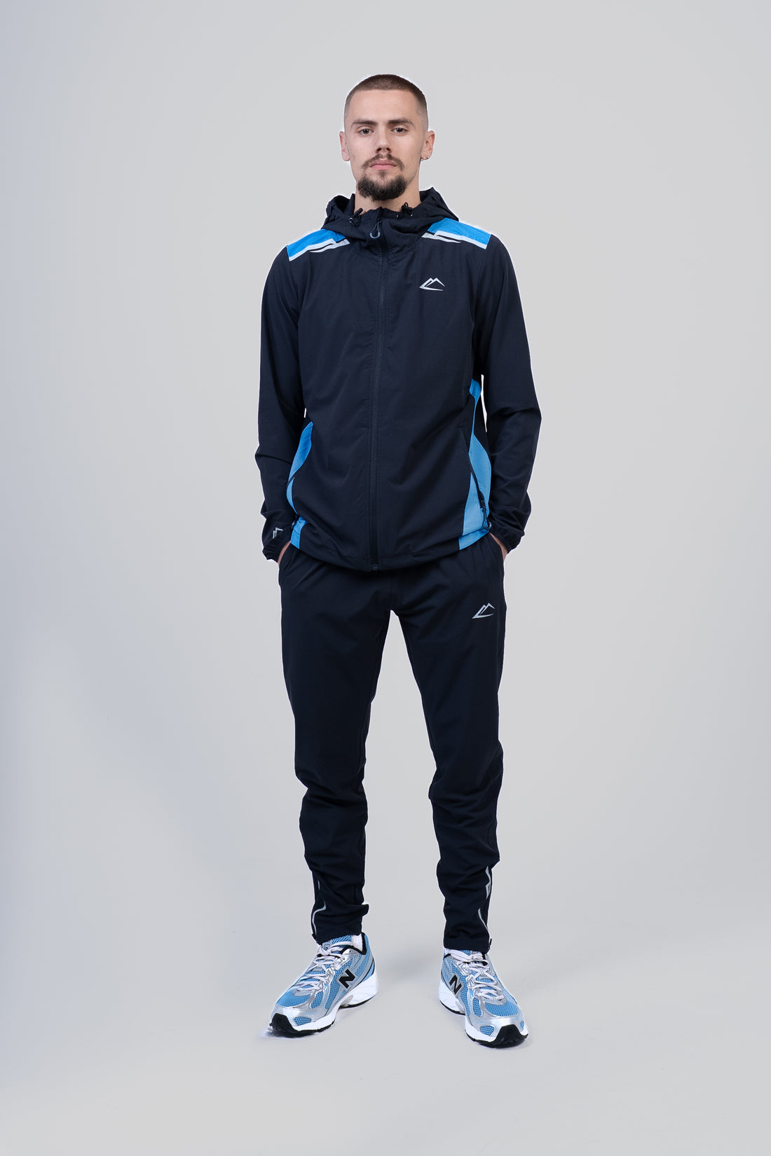 Tempo Tracksuit - Navy/Cobalt Blue