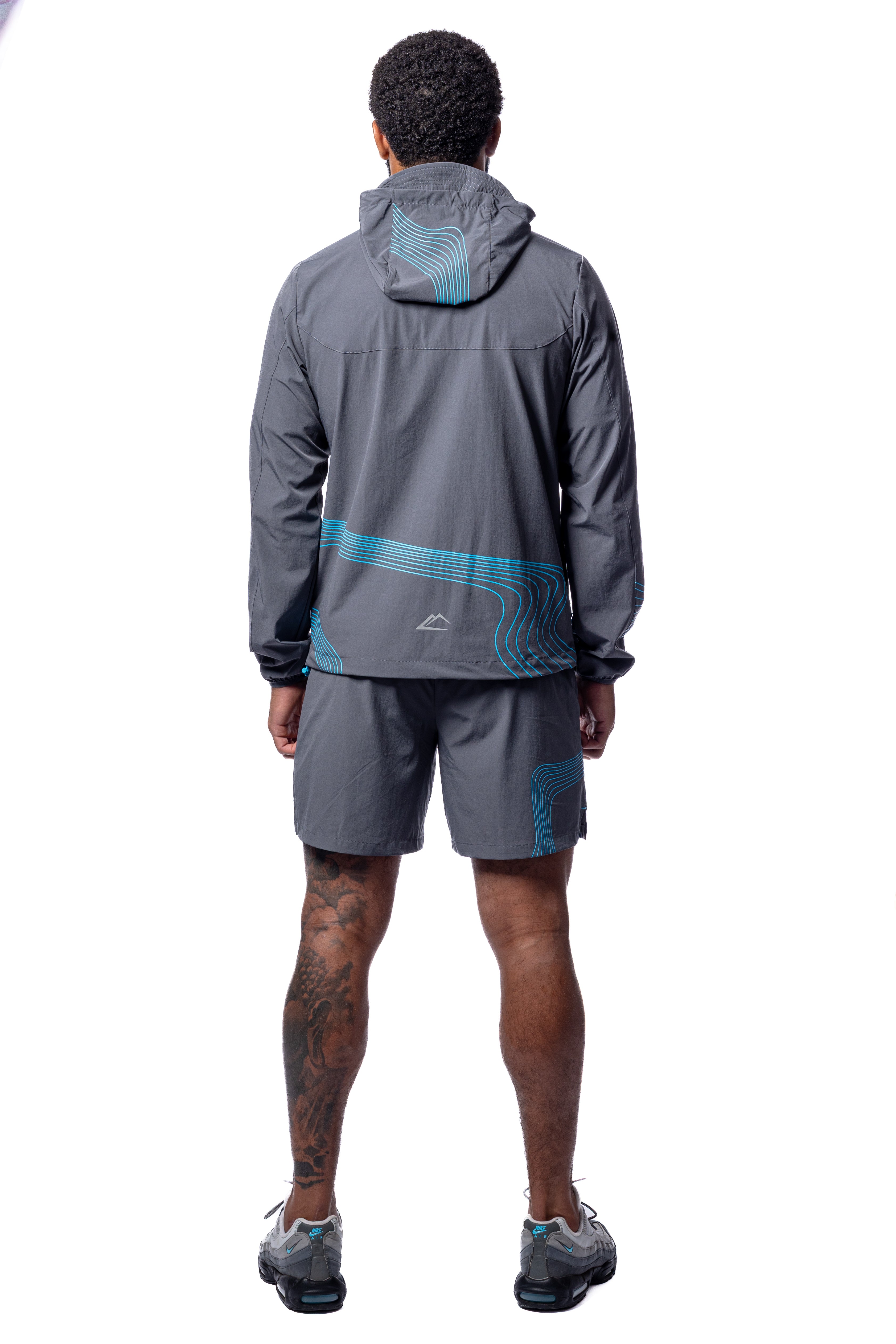 Wave Jacket Set - Baltic Blue/Grey