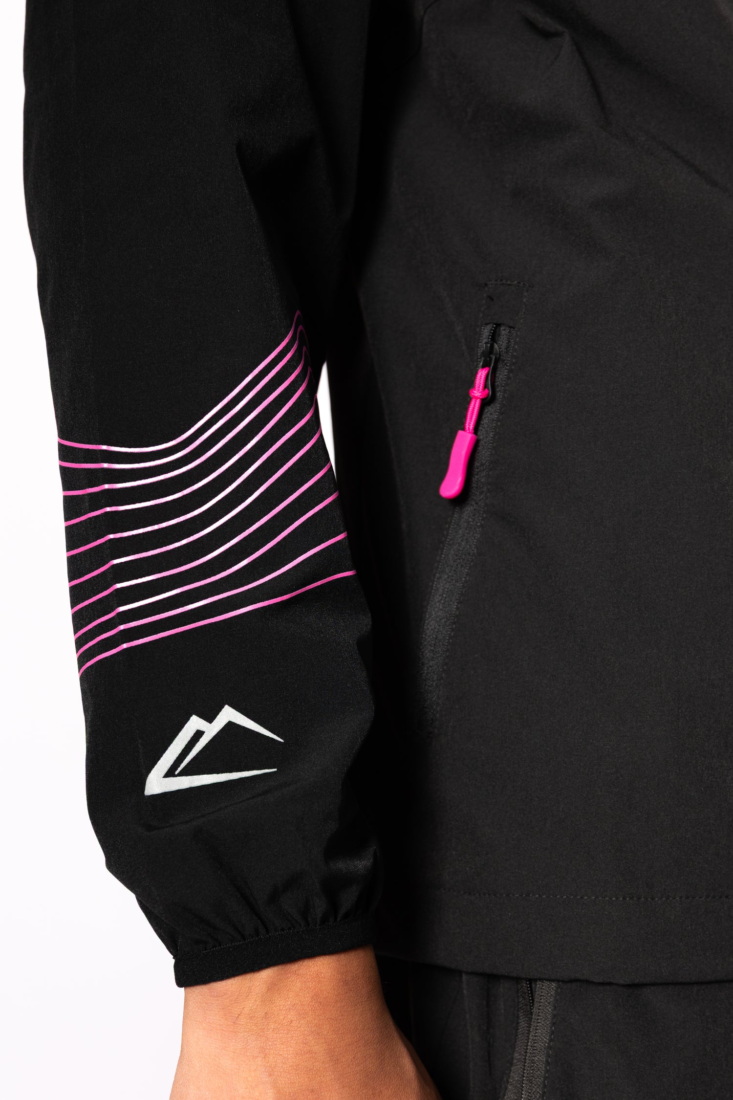 Wave Jacket - Hyper Pink/Black