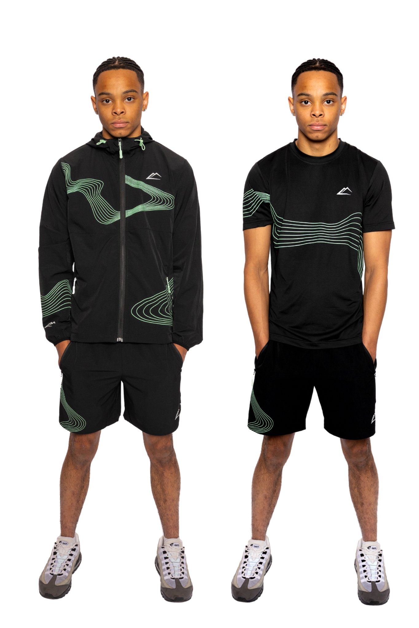 Wave Tri-Set - Vapourgreen/Black