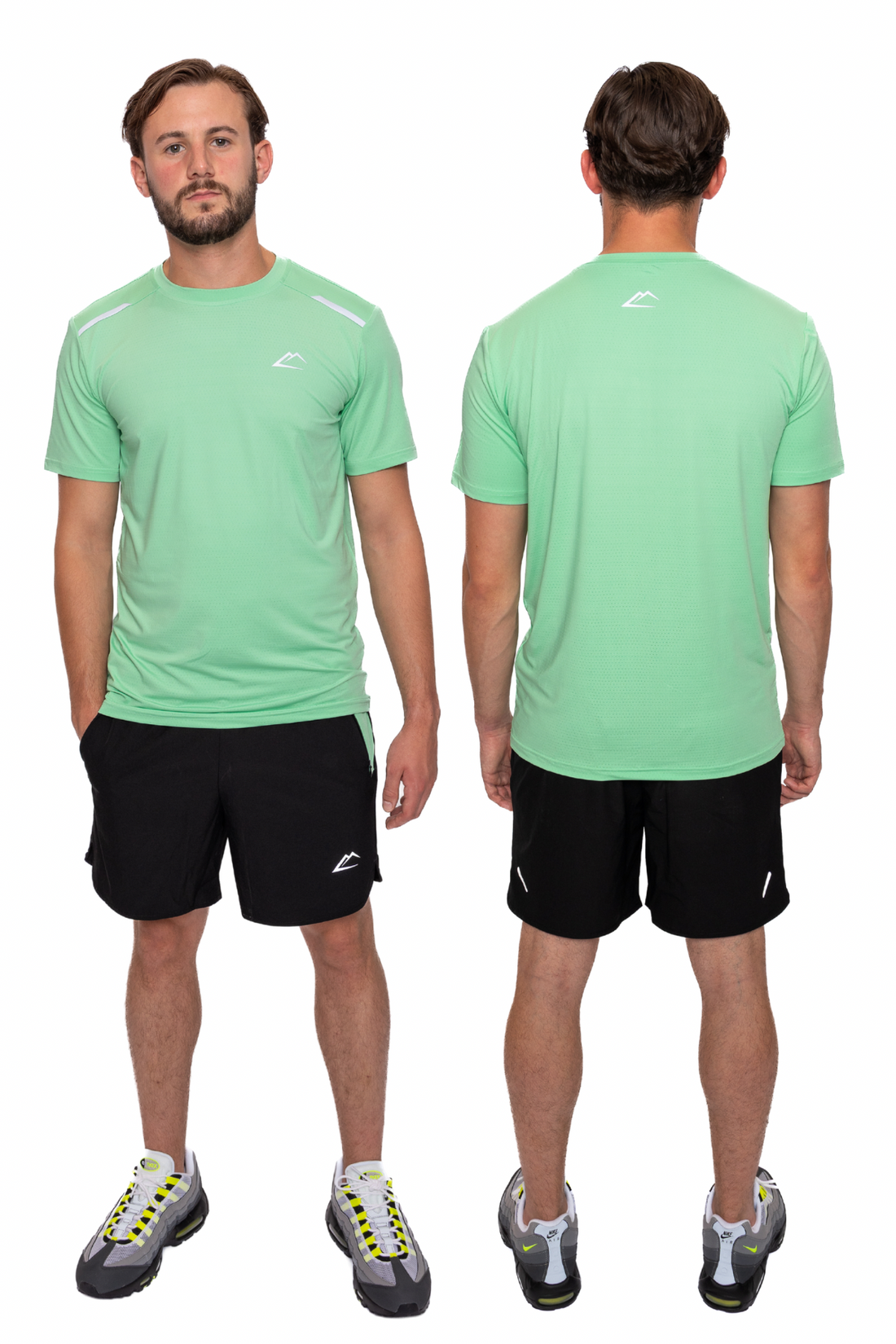 Terra T-Shirt Set - Seafoam Green/Black