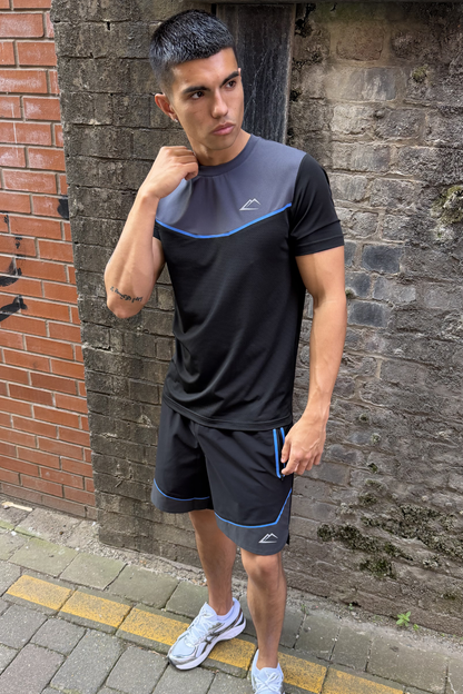 Strike Shorts - Black/Blue