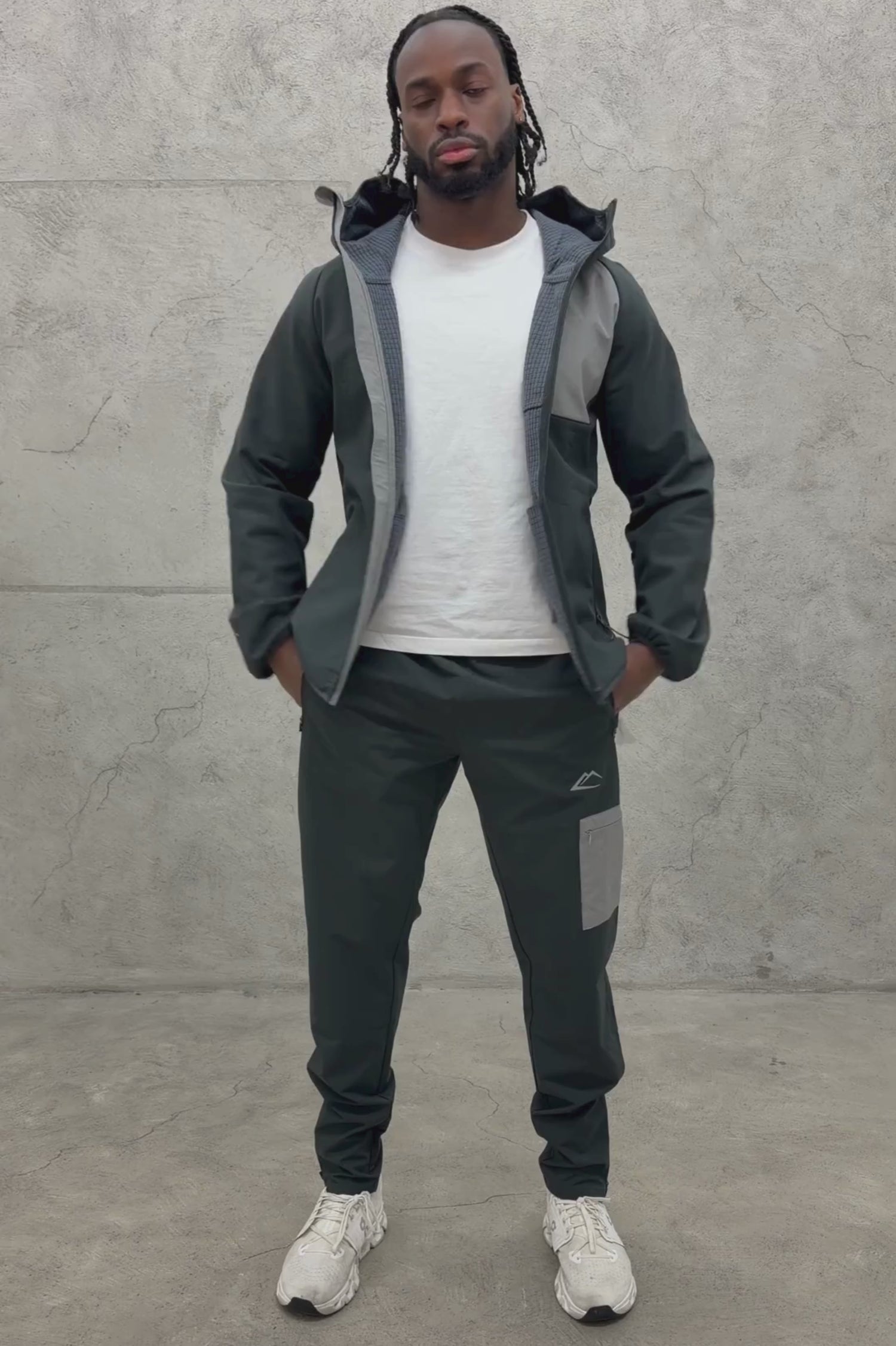 Polar Tracksuit - Charcoal