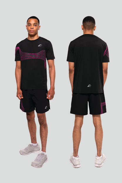 Wave 2.0 T-Shirt Set - Hyper Pink