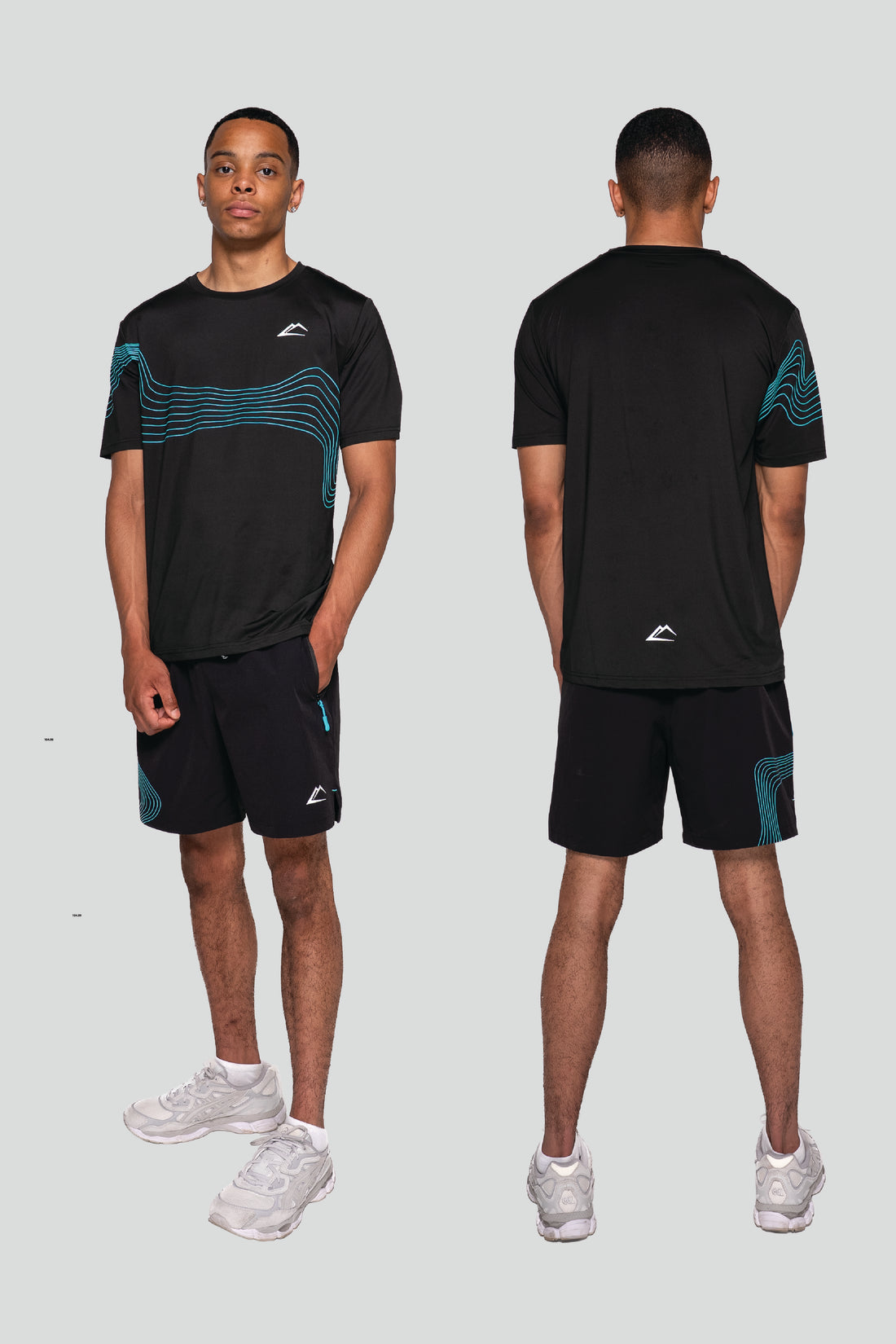 Wave 2.0 T-Shirt Set - Turquoise